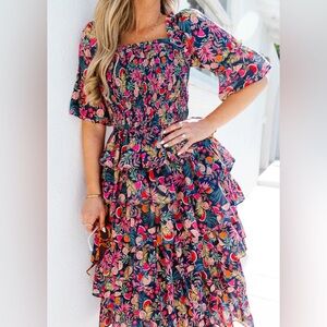 IVY CITY CO-HARMONY DRESS IN COPACABANA- L